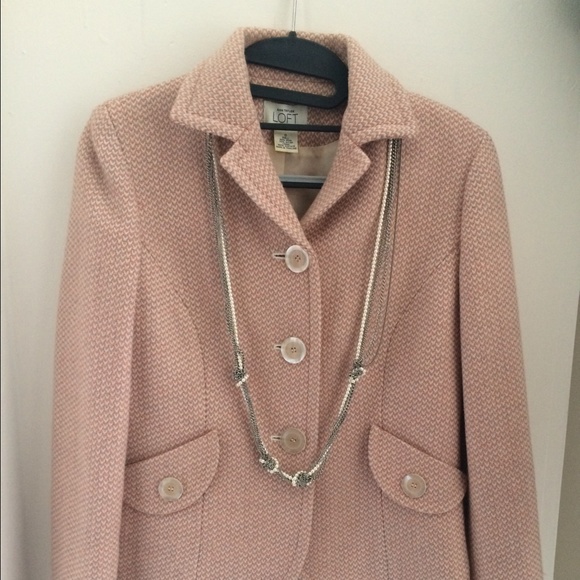 Ann Taylor Wool Crop Blazer
