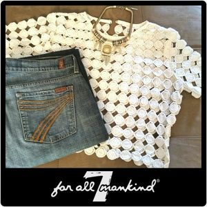 7 for all Mankind Dojo Pocket Flare Jean