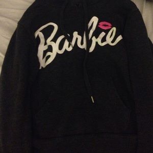 Gray Barbie hoodie