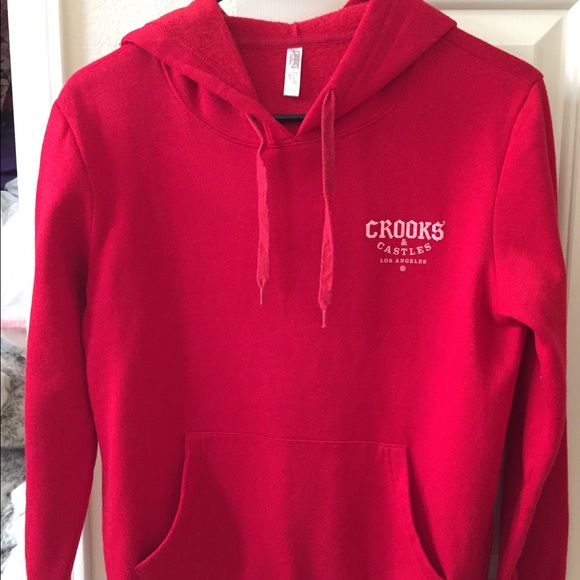 Red Crooks Hooded Sweatshirt