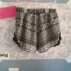 High waisted shorts