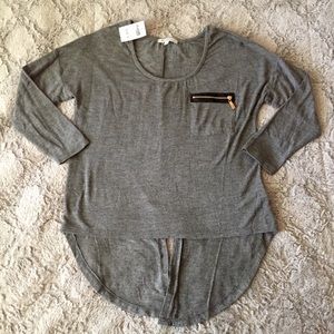 NWT Charlotte Russe Split Back Top