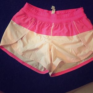 LuLuLemon Run Breeze by Short pink