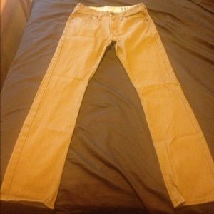 Tan jeans