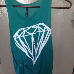 Diamond blue shirt