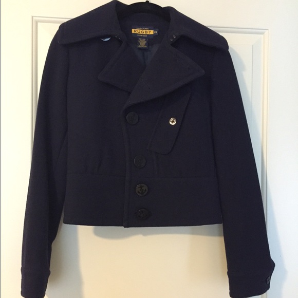 Ralph Lauren Navy Peacoat