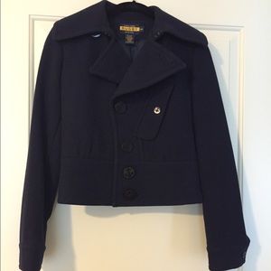 Ralph Lauren Navy Peacoat