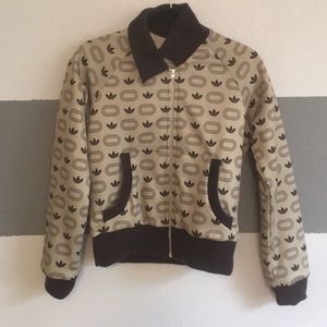 Vintage Adidas logo jacket- mint condition