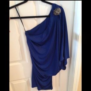 Royal blue dress