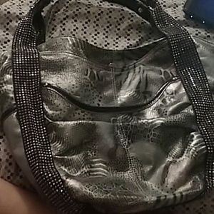 Kathy Van Zeeland animal print purse