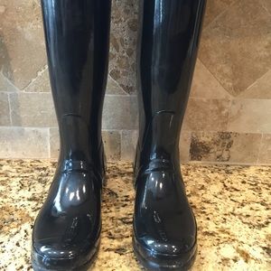 Hunter tall rain boots