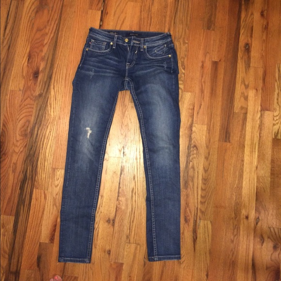 Vigoss Denim - Vigoss lightly Distressed Skinny Jeans Size 26
