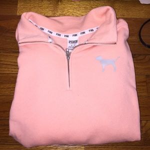 PINK half zip up