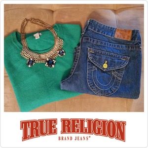 **SOLD**True Religion Flare Jeans