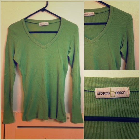Rebecca Beeson Thermal Long Sleeve Shirt - Picture 1 of 2