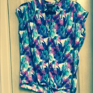 Boutique Tie Front Top