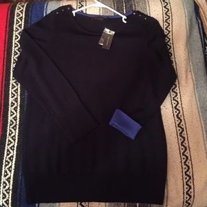 The Limited navy blue sweater with tags