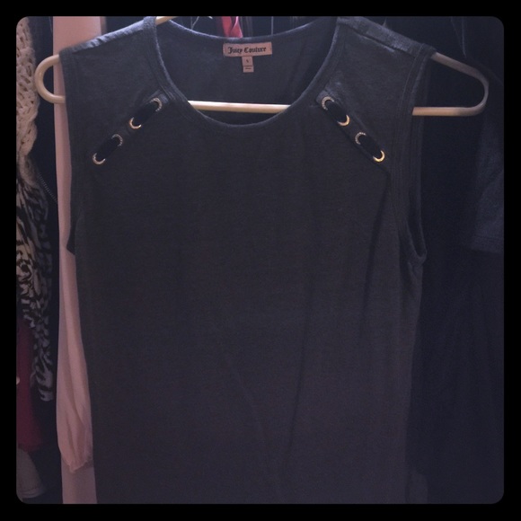 Dark grey juicy couture tank - Picture 1 of 2