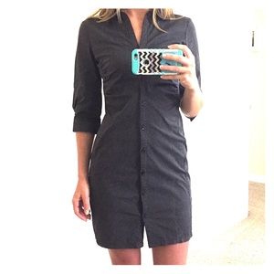 Pinstripe Dress from Express