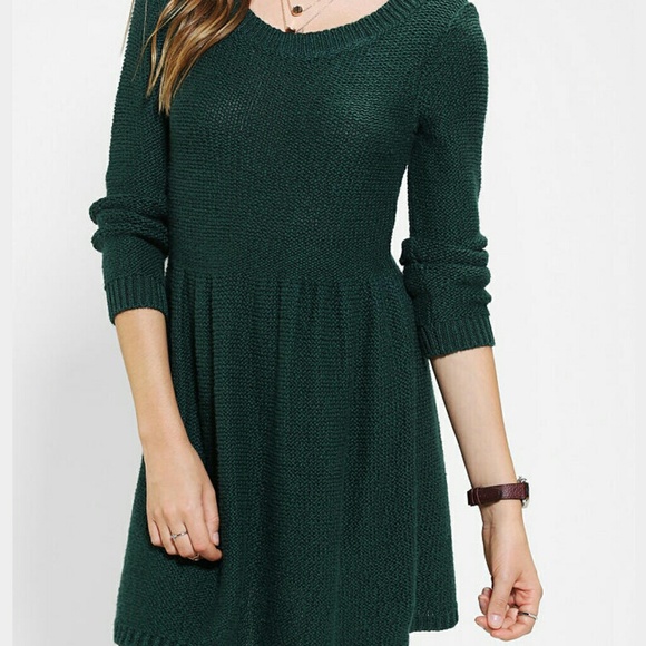 Bdg  gently worn green sweater dress