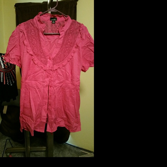 Pink dress shirt