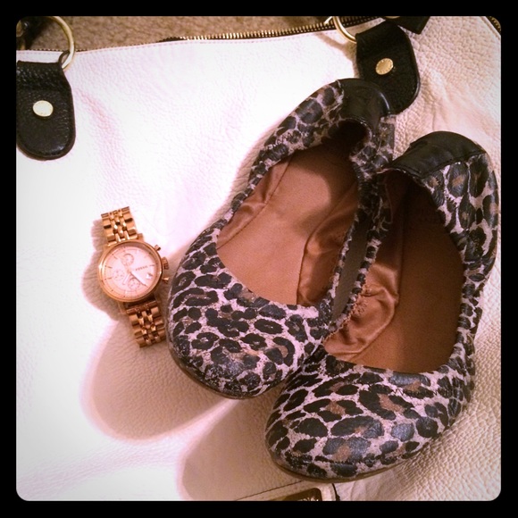 SOLD Lucky brand leopard ballet flats