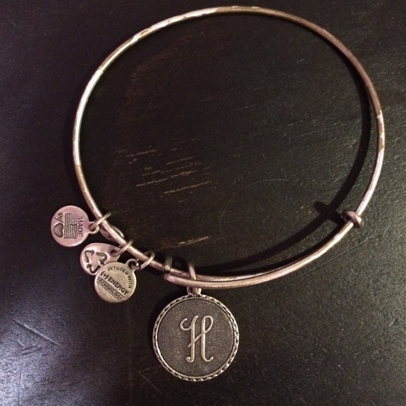 Alex and Ani "H" bracelet