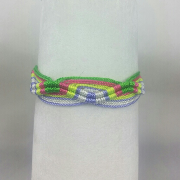 Multicolor Yarn Bracelet