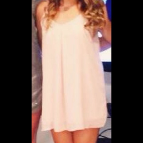 BLUSH BABYDOLL CAMI DRESS