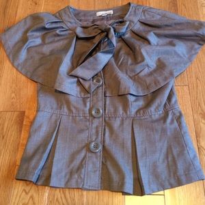 Caplet Inspired Blouse