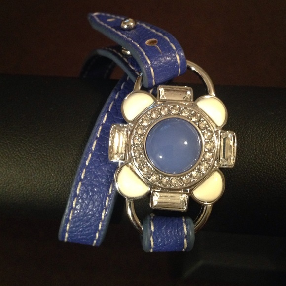 Leather wrap bracelet