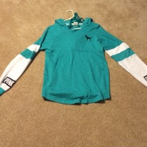 Vs pink varsity sweatshirt