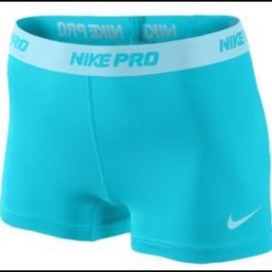 Blue Nike pros