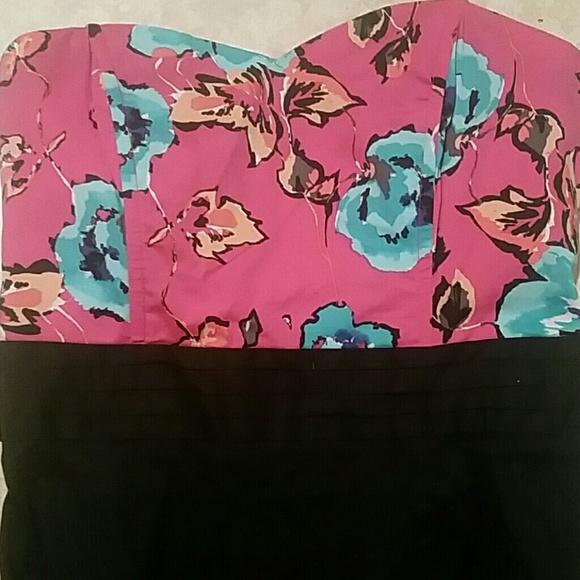 Charlotte Russe club dress , sweetheart corset
