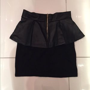 LF Skirts - LF Peplum Skirt LF Skirts - LF Peplum Skirt