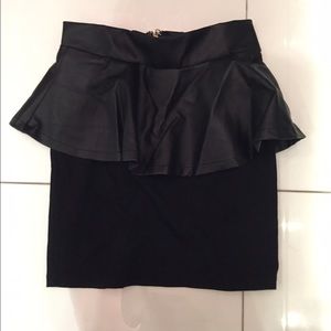LF Skirts - LF Peplum Skirt LF Skirts - LF Peplum Skirt