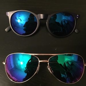 Mirrored sunglasses