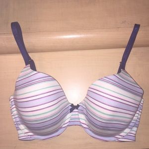 Striped Victoria's Secret Bra 34DD