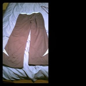 Light blue and gray yoga pants