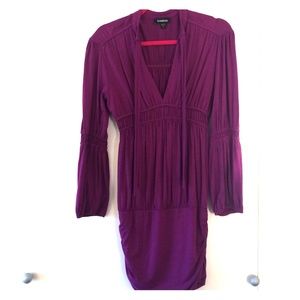 BEBE purple dress