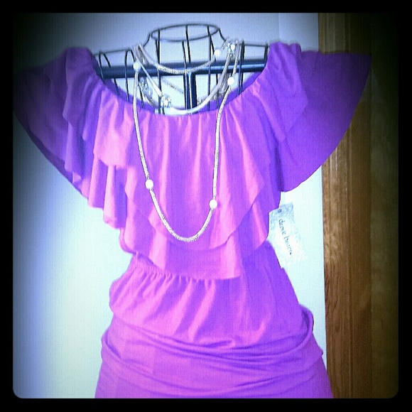 NWT, Purple, Long dress