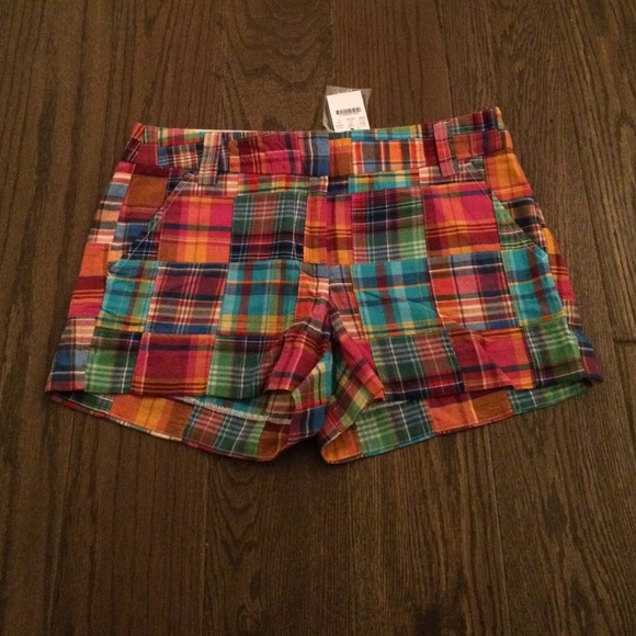 🚫SOLD🚫 JCREW city fit Plaid shorts