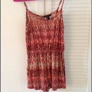 Forever 21 Aztec Romper