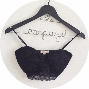 Black bralette