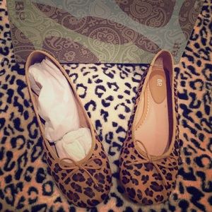 Nordstrom BP Cheetah ballet shoes