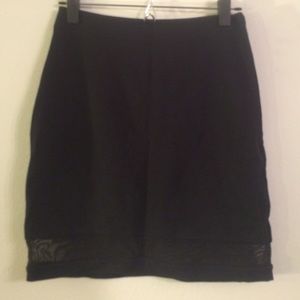 Black Express Skirt