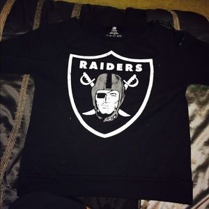 Long sleeve raiders sweatshirt