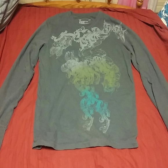 American Eagle Mens Long Sleeve