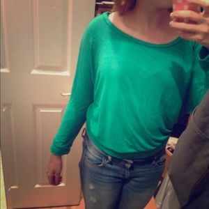 Green Wetseal Sweater