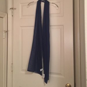 NWOT J. Crew royal blue scarf